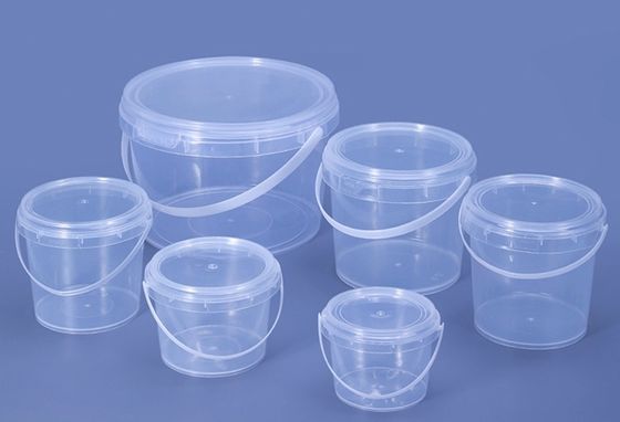 chất lượng  ISO9001 20l Transparent Plastic Bucket With Thermal Transfer Application nhà máy sản xuất