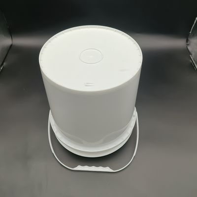 In màn hình 10lt Biếng nhựa tròn với nắp ISO9001