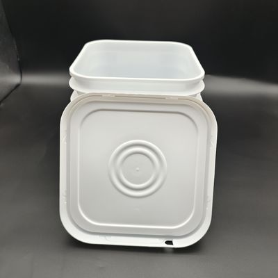 Chất hóa học chống thấm khí xô vuông nhựa xô với nắp cho giải pháp lưu trữ
