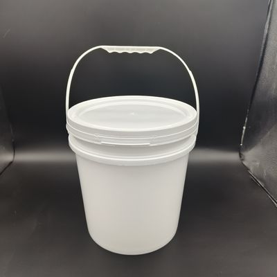 In màn hình 10lt Biếng nhựa tròn với nắp ISO9001