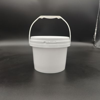 1L-25L PP Cất trữ thực phẩm thùng nhựa với nắp IML in