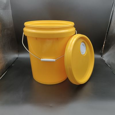Thùng dầu bôi trơn công nghiệp 18L với vòi phun màu vàng