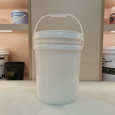 Thể sử dụng nhiều lần Đặt chồng 20l Biếng nhựa tròn với nắp chống rò rỉ