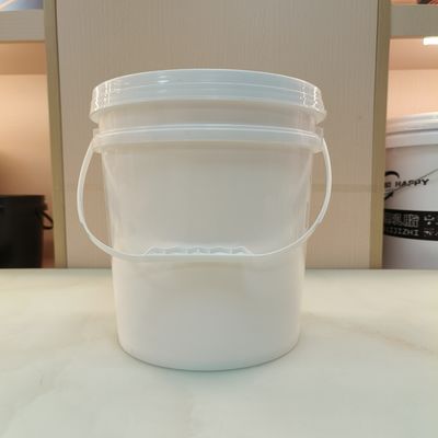 Màu trắng Đen 10L Vỏ Biếng nhựa Vật liệu PP với nắp niêm phong