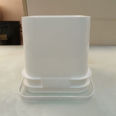 Chất hóa học chống thấm khí xô vuông nhựa xô với nắp cho giải pháp lưu trữ