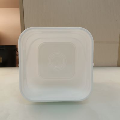 Polypropylene PP 10l Square Plastic Bucket với nắp không độc hại