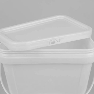 Chống va chạm Quảng trường thùng nhựa chất lượng thực phẩm với Snap On nắp