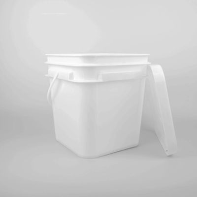 Chống va chạm Quảng trường thùng nhựa chất lượng thực phẩm với Snap On nắp