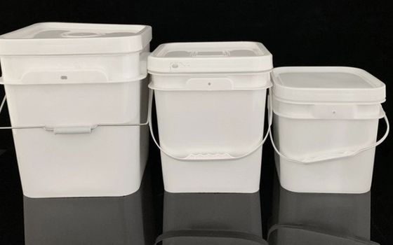 Poly Line Bucket Food Storage Buckets Square Transfer Thermal Screen Printing (Bản in truyền nhiệt)