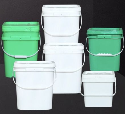 12' Poly Buil Square Storage Buckets với nắp 2 lbs