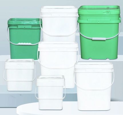 Airproof Bucket Square 12 Inch Bucket With Lid ODM OEM