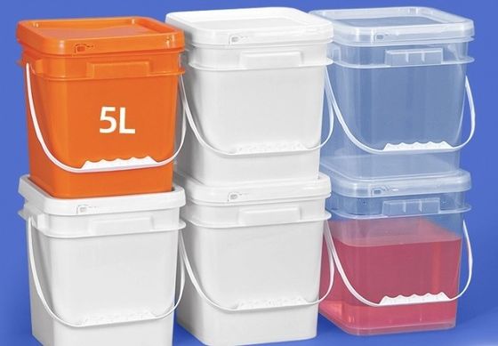 Airproof Bucket Square 12 Inch Bucket With Lid ODM OEM
