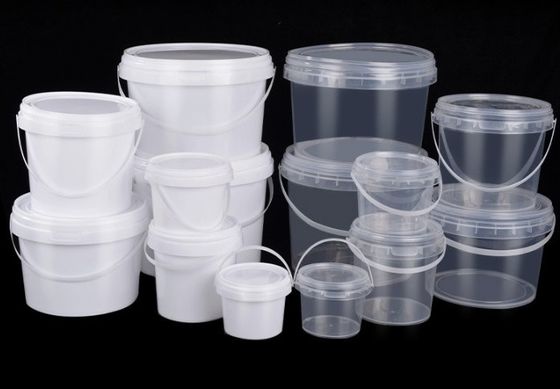 Kháng ăn mòn 5 gallon nhựa rõ ràng thùng thùng thùng bọc