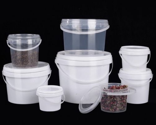 Nhìn rõ 5 gallon Bucket Clear Storage Buckets For Garden (Băo lưu trữ trong suốt 5 gallon Bucket)