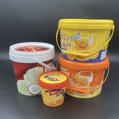 Vật liệu PP Đồ ăn màu trắng Lẩu chống rò rỉ Lẩu chống thấm với nắp
