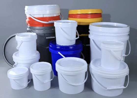 Chậu dầu nhựa màu trắng chống rò rỉ với nắp chống nhiệt