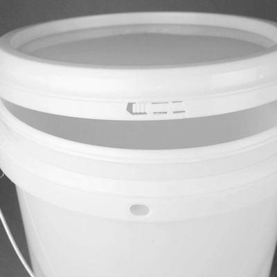Chất chống rò rỉ tái sử dụng 1 gallon ronde 1 giếng sơn nhựa với nắp