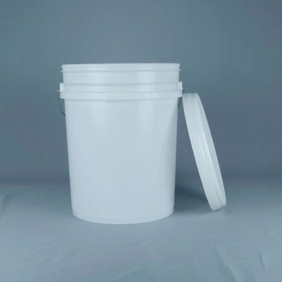 BPA miễn phí trắng 5 gallon thùng nhựa với nắp cho bột hóa học