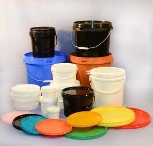 Kháng hóa chất cao Đặt chồng 1 ~ 25 lít xô nhựa với nắp