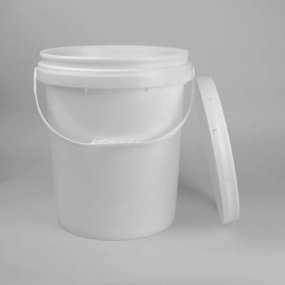 Chất hóa học xếp chồng 20 lít xô nhựa với nắp chống tia UV
