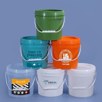 OEM ODM Hdpe 5 Gallon Plastic Bucket Với Grip Ergonomic