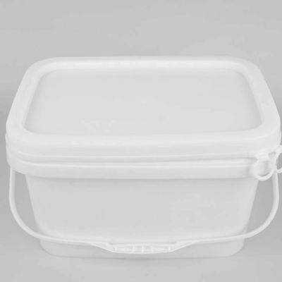 Giữ ergonomic 20l Quảng trường lưu trữ xô với nắp chống rỉ sét