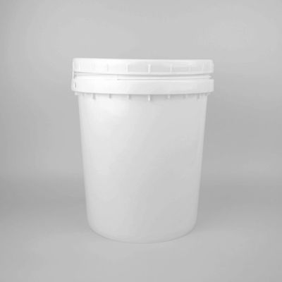Logo tùy chỉnh 20l Xô nhựa tròn với nắp chống ăn mòn