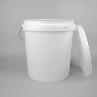 Chất liệu chống nước Chất liệu lưu trữ xô chống gỉ Chất liệu trắng 5 Gal