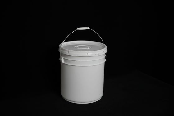 Trà màu trắng vòng 5 gallon thùng nhựa chống tia UV với nắp cho ngành công nghiệp Nông nghiệp Thực phẩm Y học