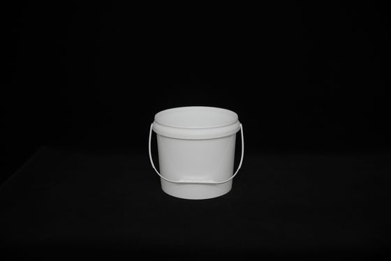 Không khí chống rò rỉ IML trang trí chất lượng thực phẩm nắp vòng xô với tay cầm