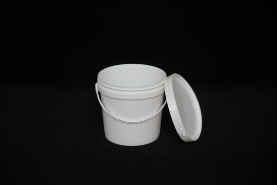 Chất liệu kim loại xử lý loại thực phẩm thùng nhựa để lưu trữ an toàn trong tủ đông màu trắng / màu khác