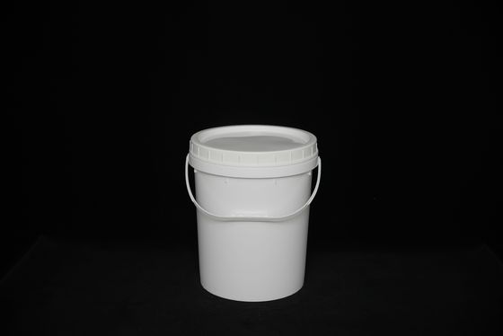 Thức ăn lớp trắng PP thùng nhựa hình tròn hình vuông Kháng UV tái chế để lưu trữ an toàn với tác động